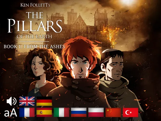 The Pillars of the Earth Game iPad  Screenshots