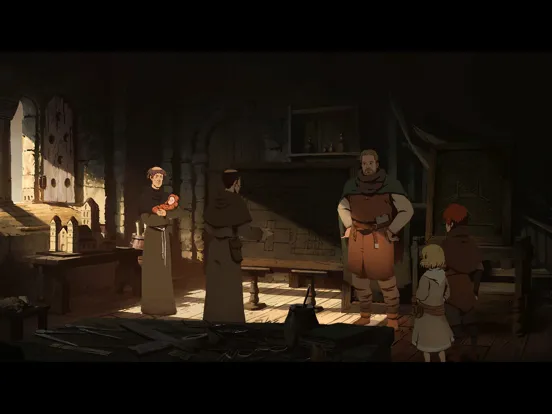 The Pillars of the Earth Game iPad  Screenshots