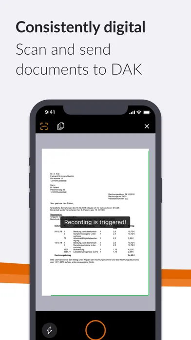Capturas de pantalla de DAK app