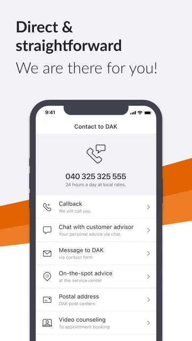 Capturas de pantalla de DAK app