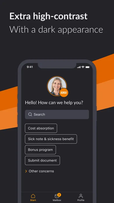 Capturas de pantalla de DAK app