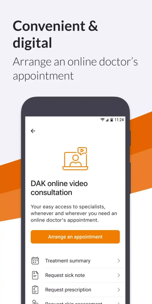 DAK App Screenshots