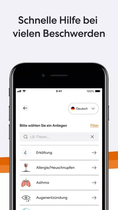 DAK Online-Videosprechstunde应用截图