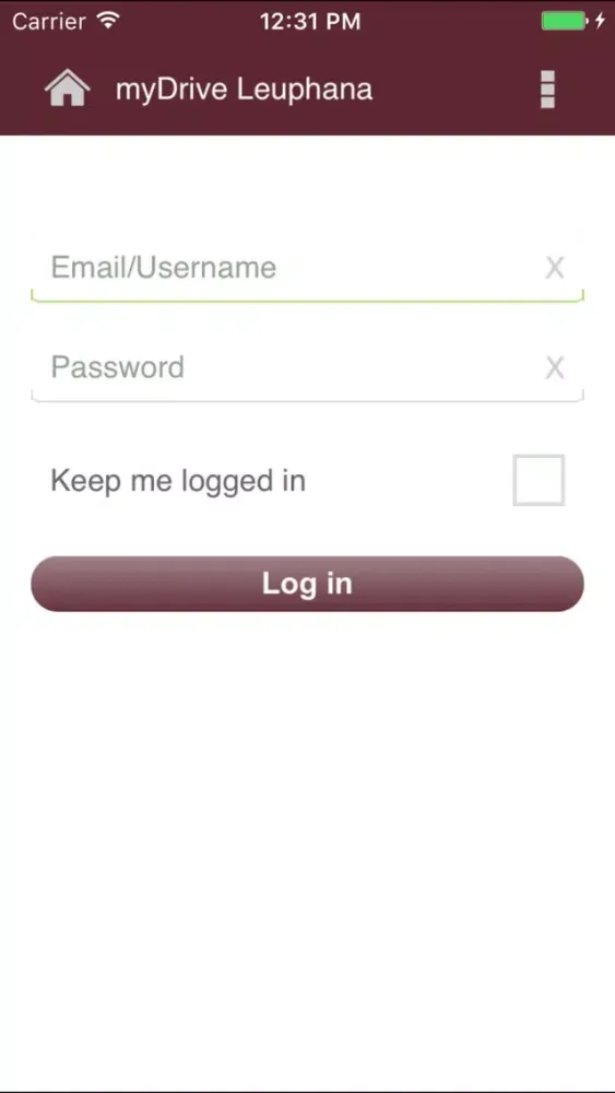 myDrive Leuphana スクリーンショット