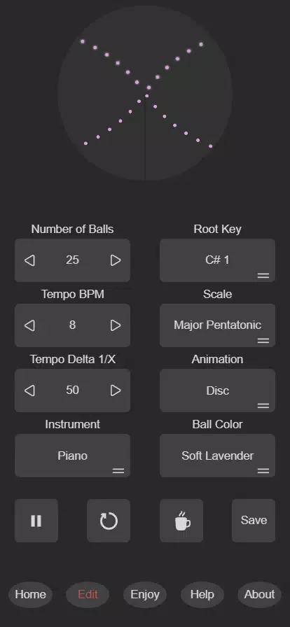 Pendulum Music Screenshots
