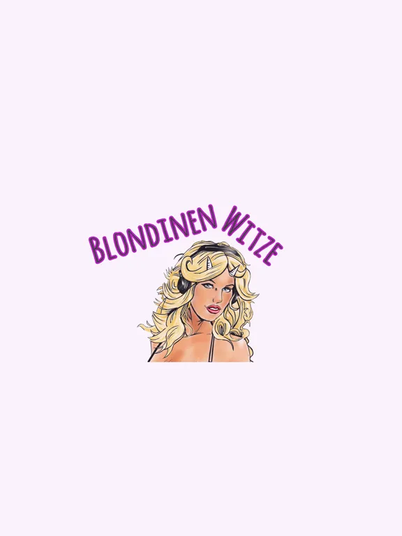 ภาพหน้าจอของ Blondinen Witze Lite iPad 