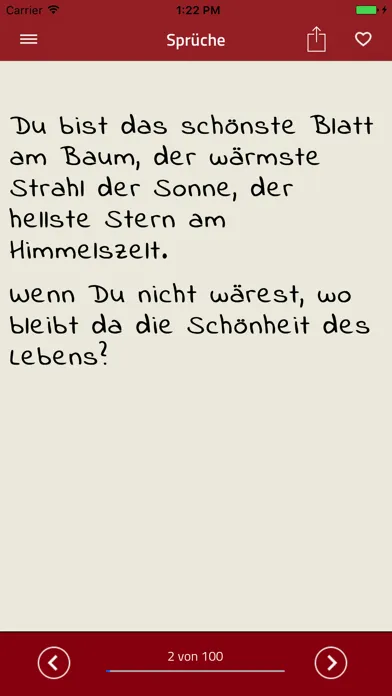Liebessprüche Lite Screenshots
