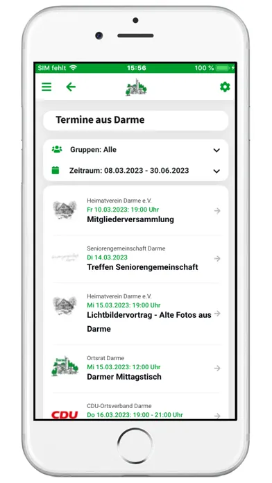 Darme App Screenshots