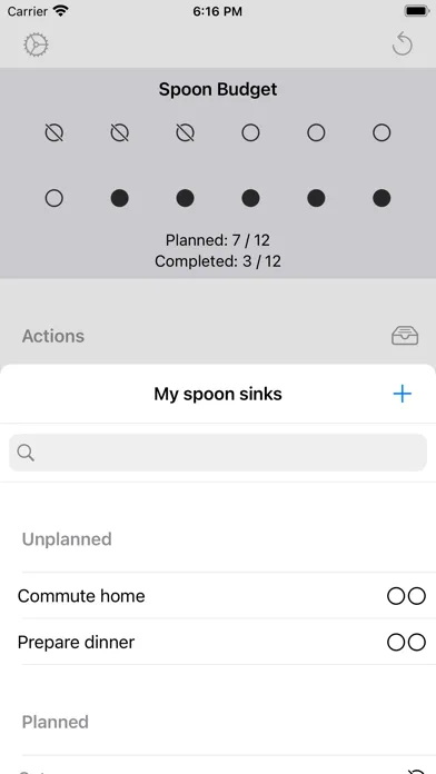 Daily Spoons Screenshots