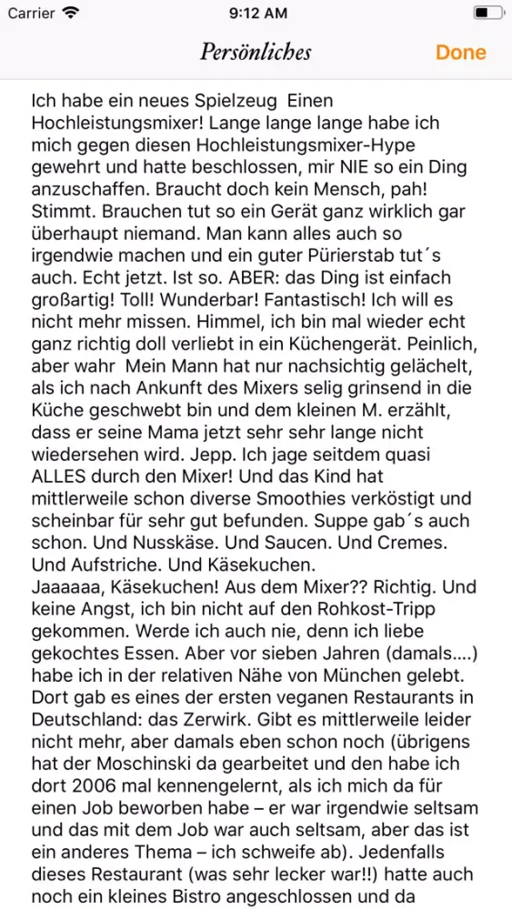 Captures d'écran de Vegane Käsekuchen