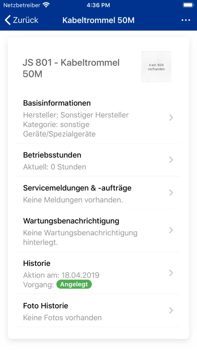 Screenshot di GVS Gerätemanager