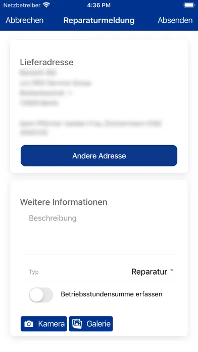 Screenshot di GVS Gerätemanager