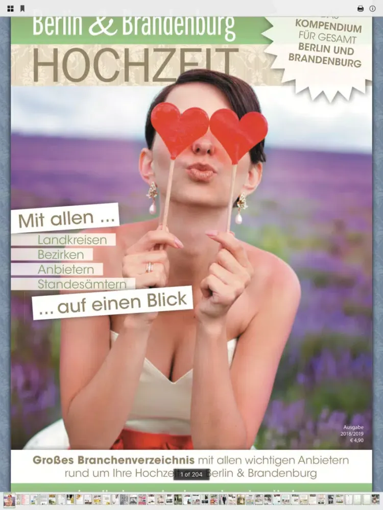 BB-Hochzeit iPad 应用截图