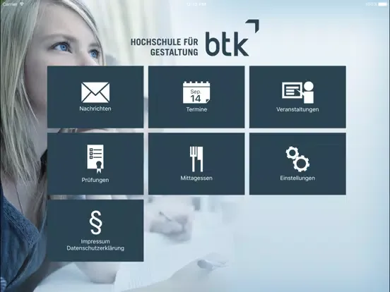 Zrzuty ekranu BTK-FH Online Campus iPad 