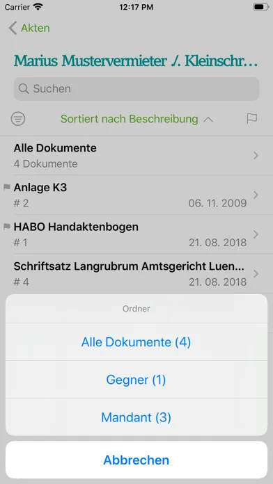 DATEV Anwalt Akte mobil 스크린샷