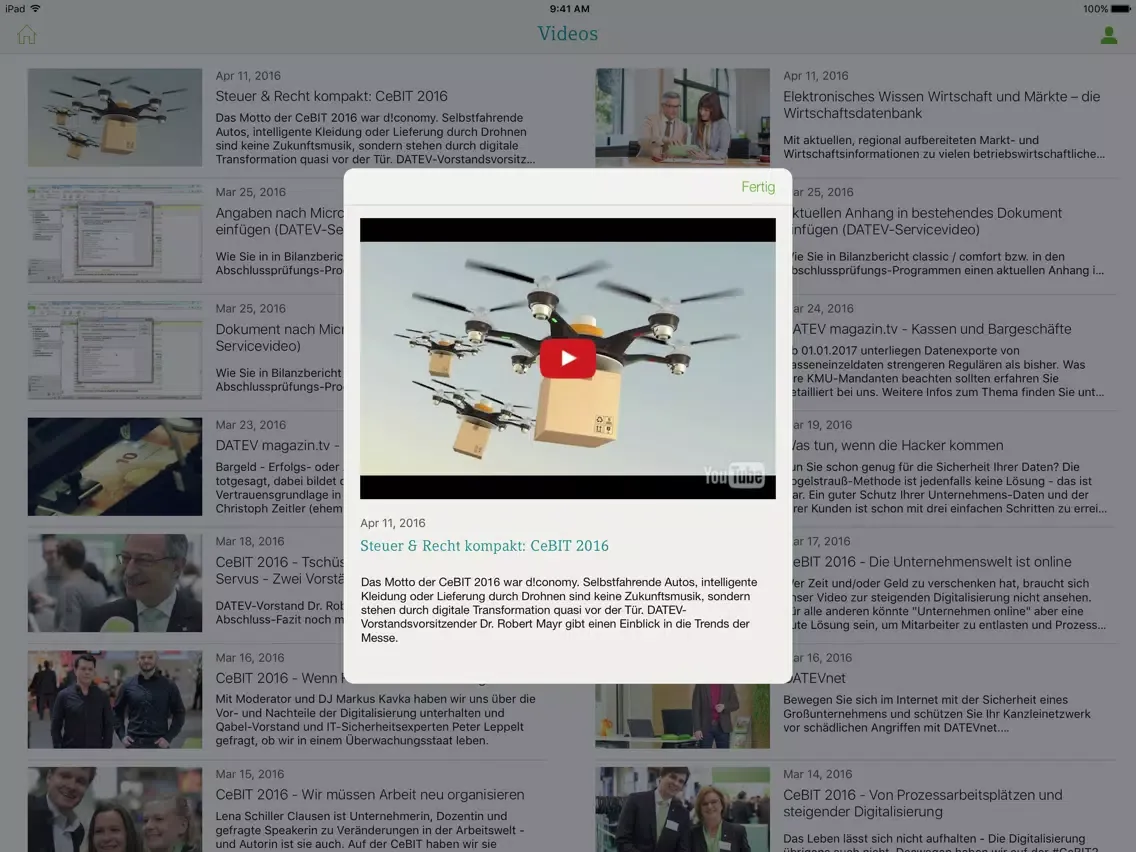 DATEV iPad  स्क्रीनशॉट