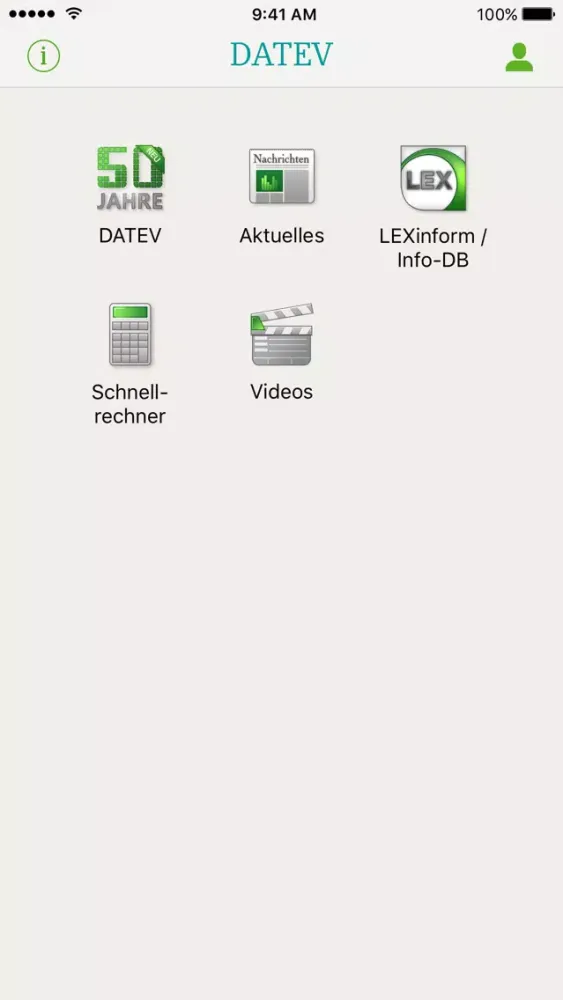 DATEV स्क्रीनशॉट