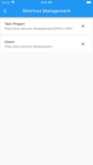 DATUREX Connect for ERPNext سکرین شاٹس