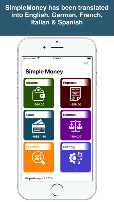 SimpleMoney Screenshots