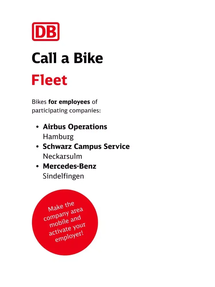 صور Call a Bike FLEET iPad 