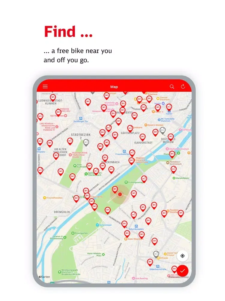صور Call a Bike FLEET iPad 