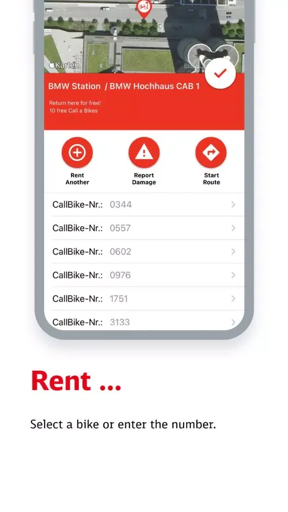 صور Call a Bike FLEET