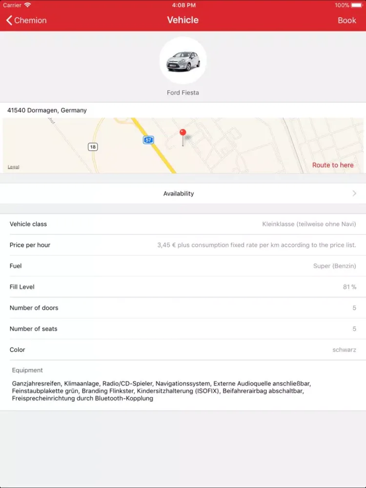 Chemion - CarPool iPad  স্ক্রিনশট
