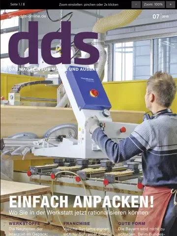 dds - das magazin für möbel und ausbau iPad  Screenshots