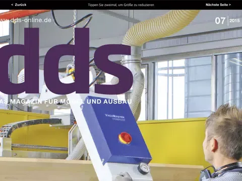 dds - das magazin für möbel und ausbau iPad  Screenshots