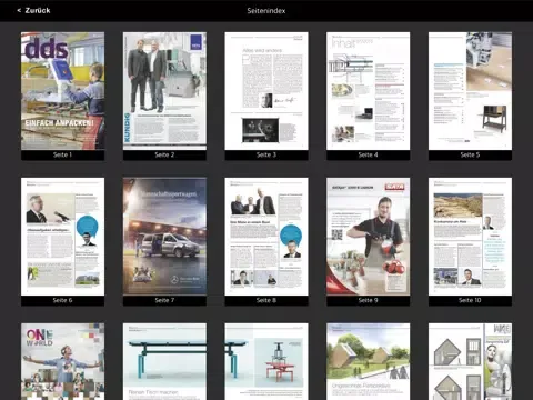 dds - das magazin für möbel und ausbau iPad  Screenshots