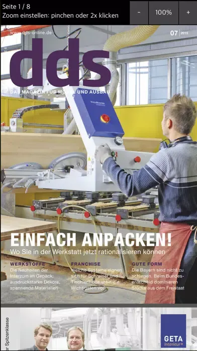 dds - das magazin für möbel und ausbau Screenshots