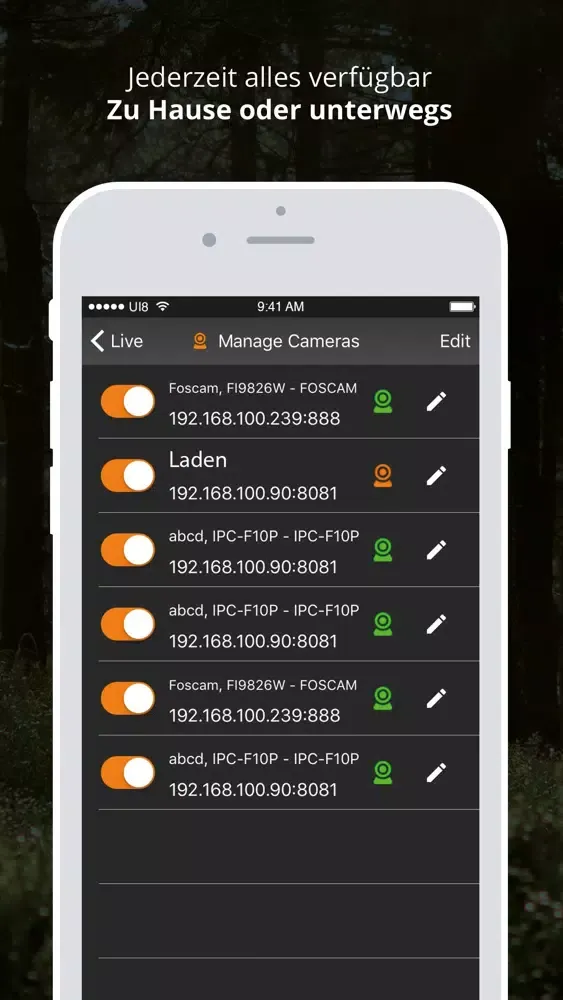 dCam Light Screenshots