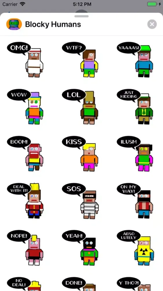 Screenshot di Blocky Humans