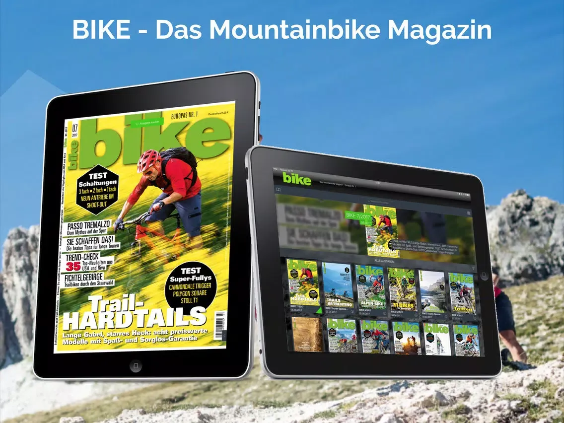 BIKE Magazin iPad  Ekran Görüntüleri