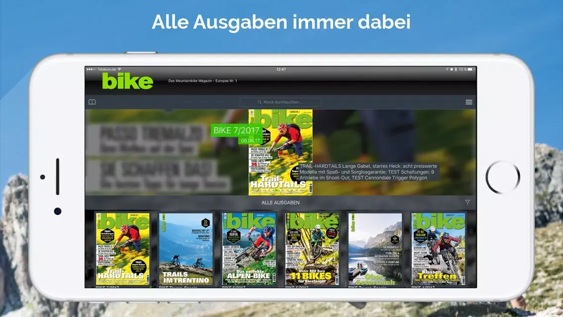 BIKE Magazin Ekran Görüntüleri