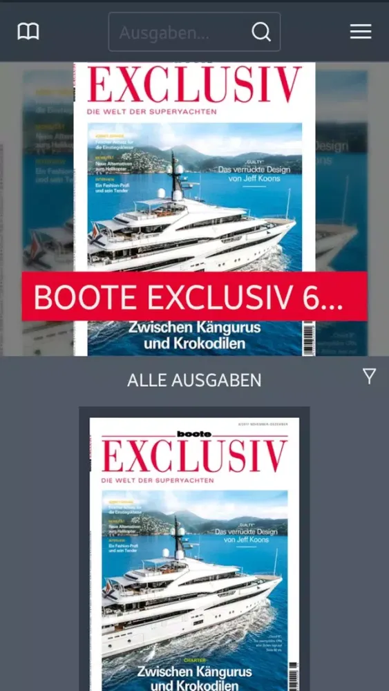 BOOTE EXCLUSIV स्क्रीनशॉट