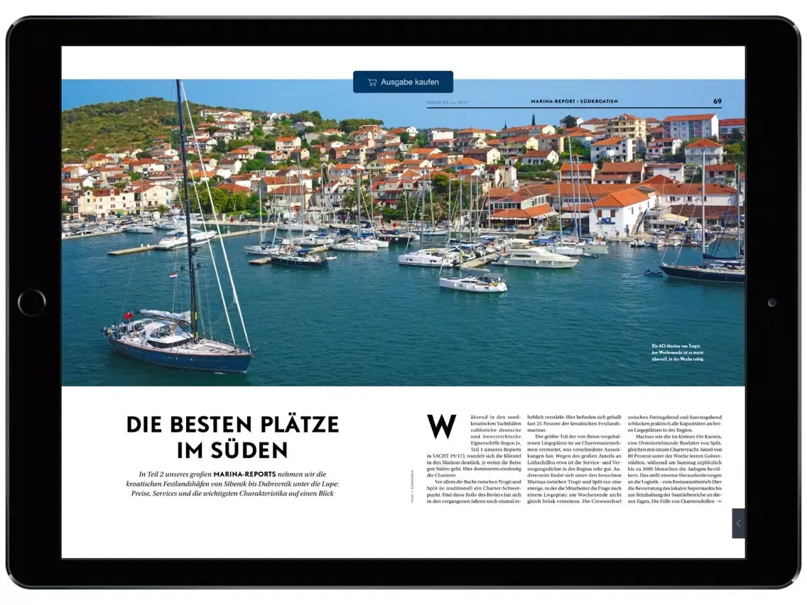 Screenshot di YACHT iPad 