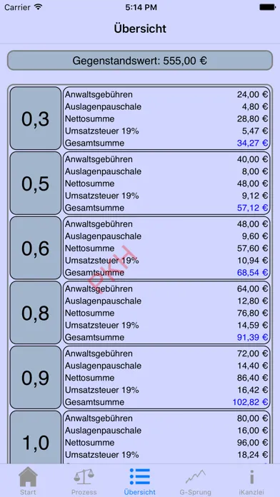 iKanzlei + Ekran Görüntüleri