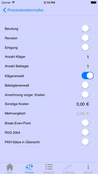 iKanzlei + Ekran Görüntüleri