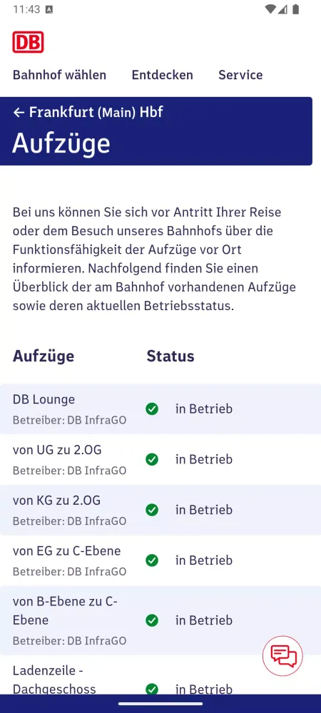 DB Bahnhof live Next应用截图