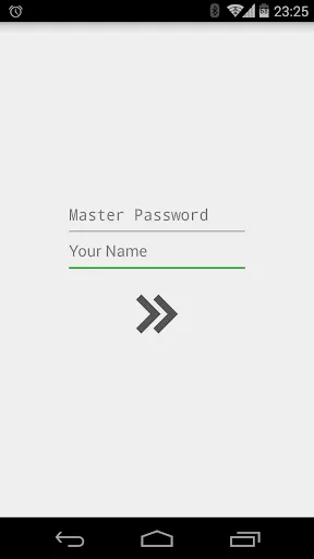 Capturas de pantalla de Master Password