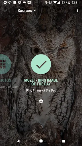 Tangkapan skrin Muzei - Bing Image of the Day
