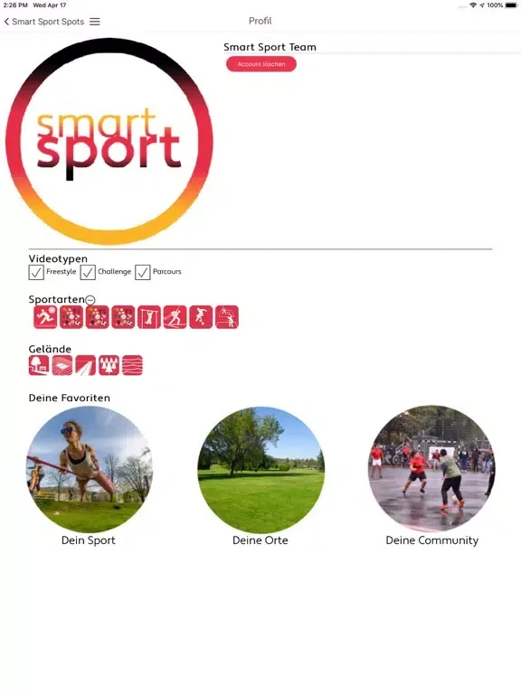 Smart Sport iPad 應用截圖