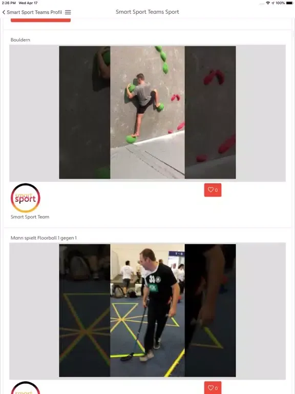 Smart Sport iPad 應用截圖