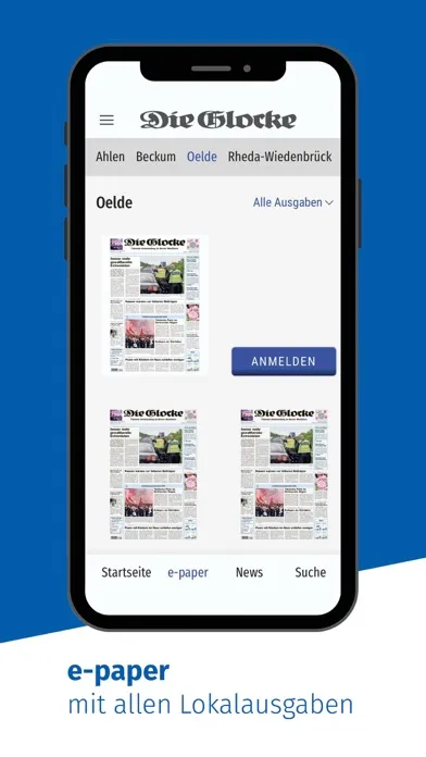 Die Glocke App Ekran Görüntüleri