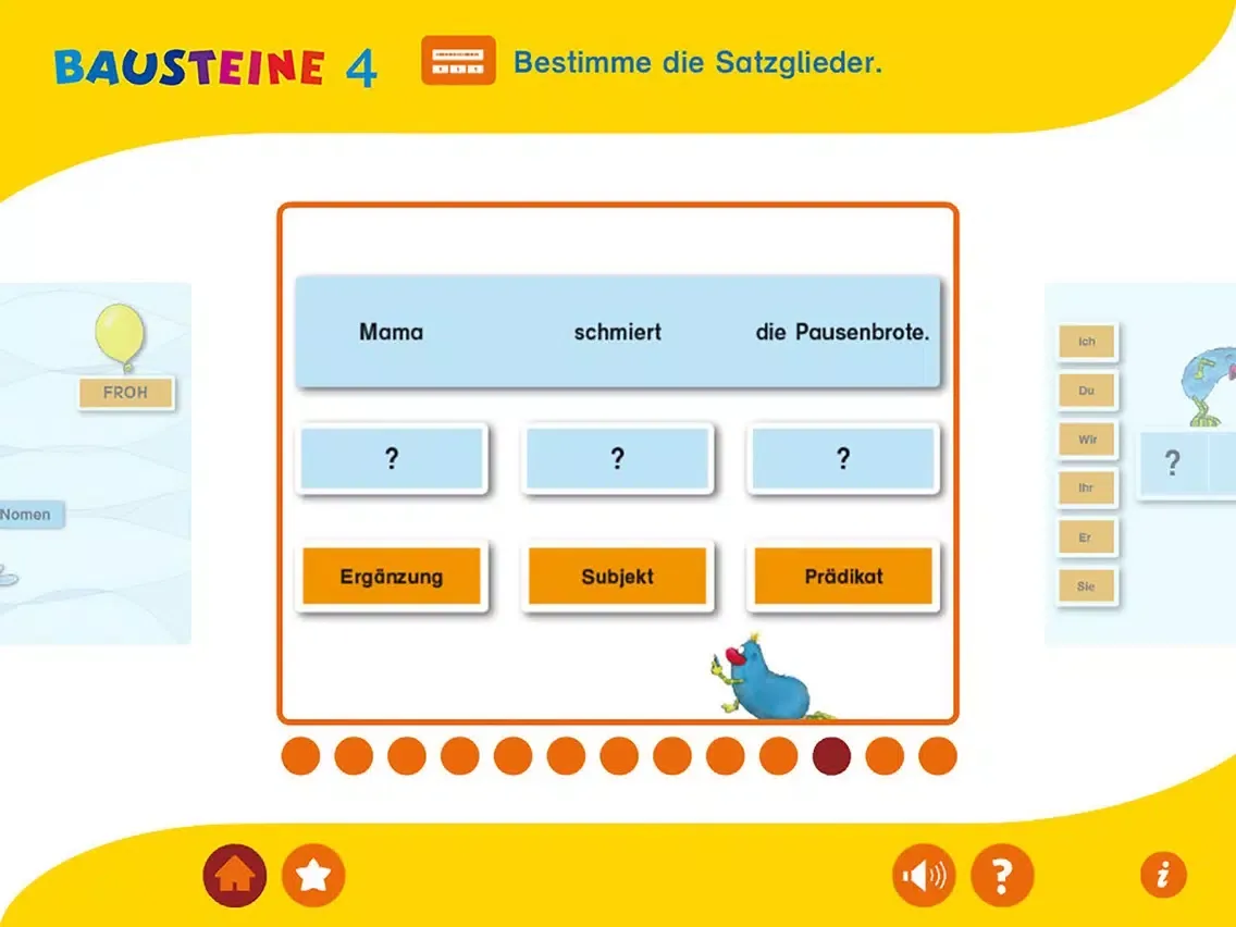 Captures d'écran de Bausteine – Deutsch Klasse 4 iPad 