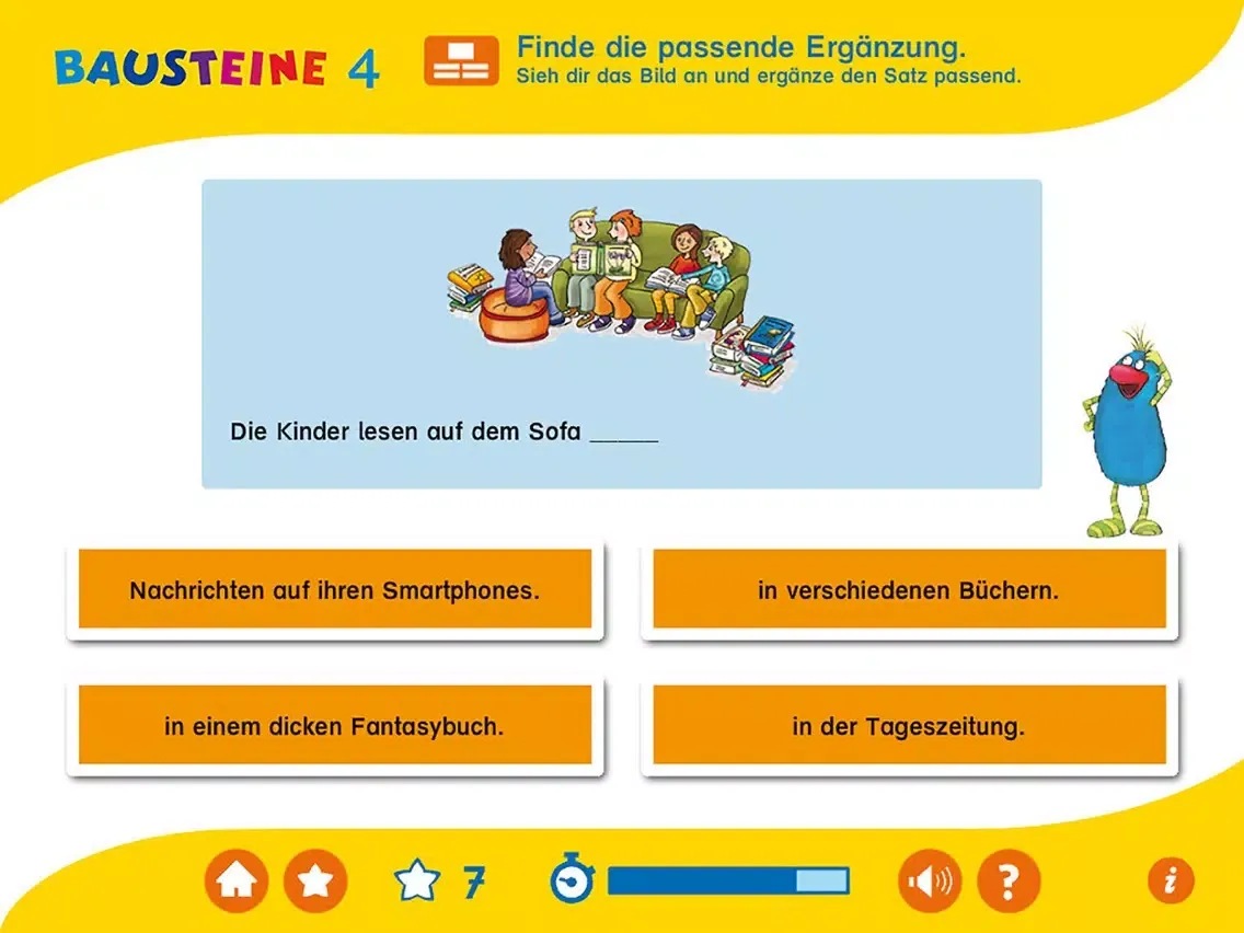 Captures d'écran de Bausteine – Deutsch Klasse 4 iPad 