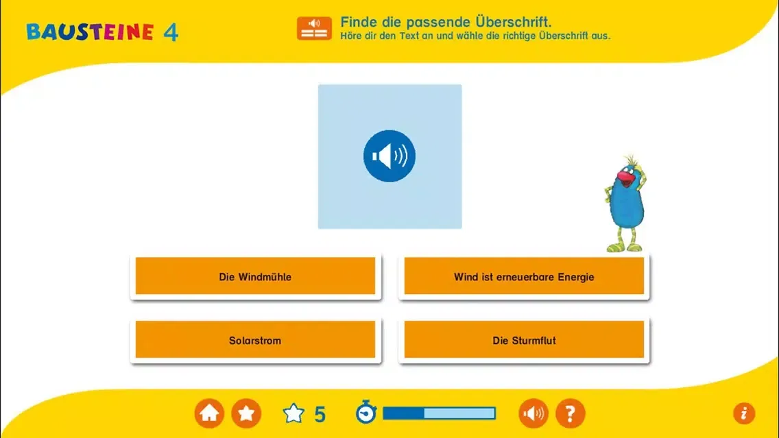 Captures d'écran de Bausteine – Deutsch Klasse 4