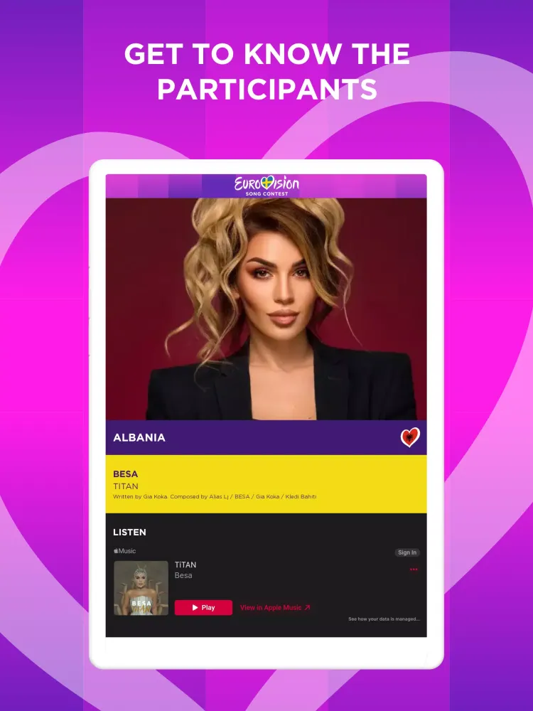Скриншоты Eurovision