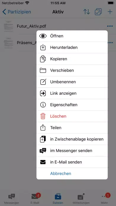 Скриншоты LernSax Messenger